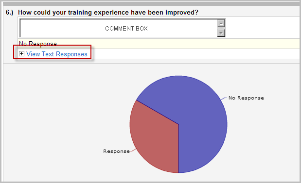 View survey responses